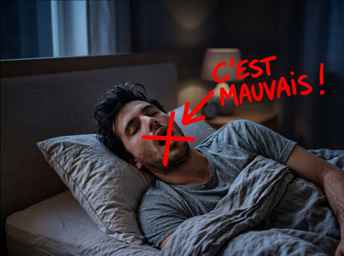 Est-il mauvais de respirer par la bouche la nuit ?