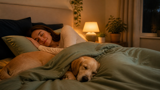 Dormir avec son animal de compagnie : bonne ou mauvaise idée ?