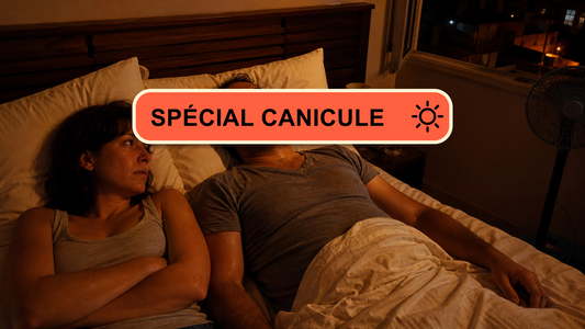 Canicule et ronflements pendant les nuits chaudes