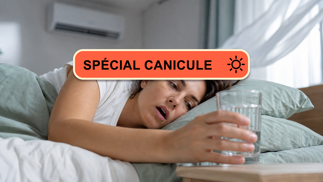 Dormir avec la climatisation pendant la canicule