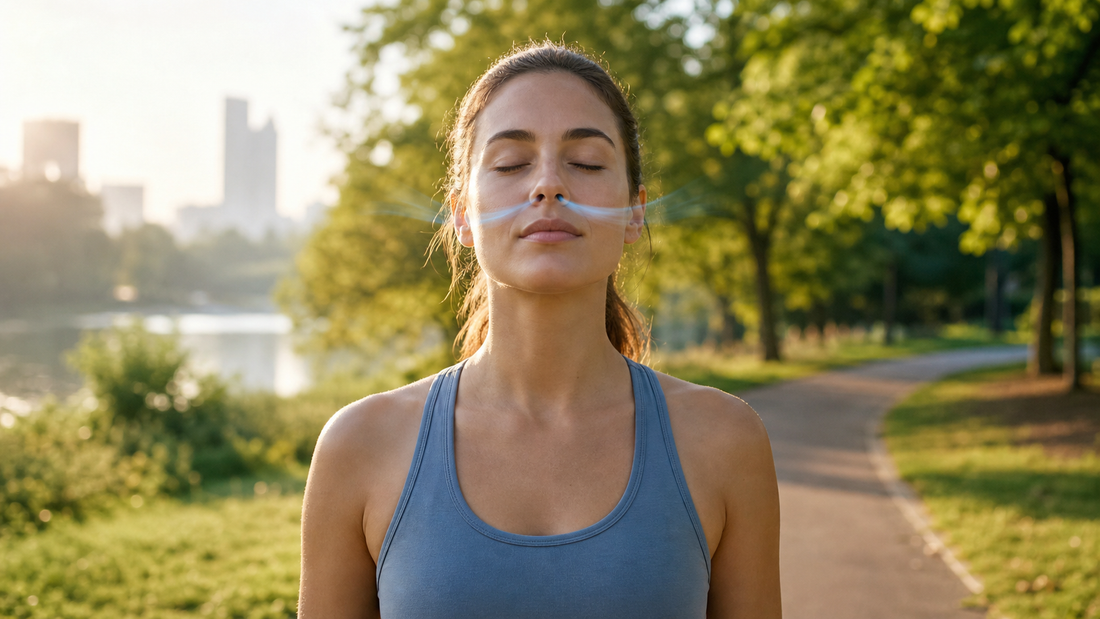 Respiration nasale pendant un effort doux en extérieur