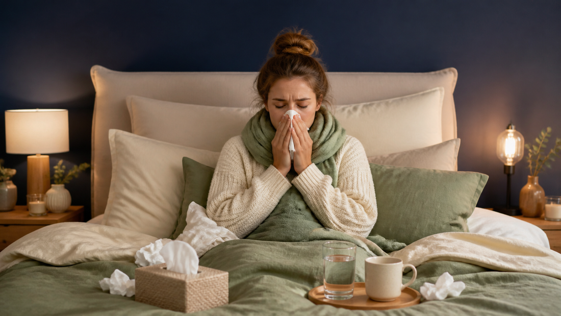 Bien dormir quand on est enrhumé : le guide